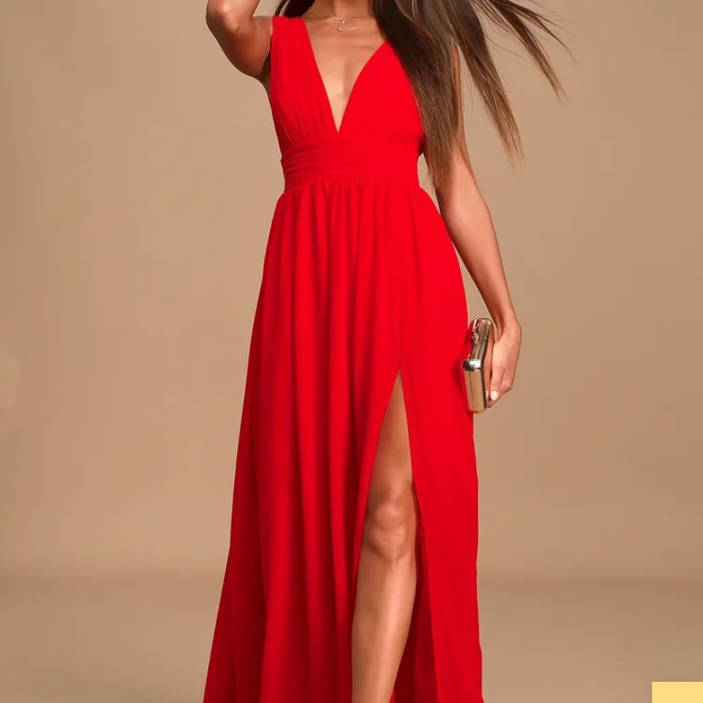 Lulus Heavenly Hues Maxi Dress